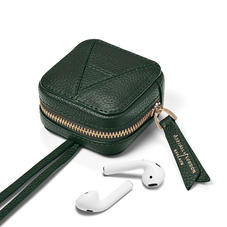 London AirPod Case in Evergreen Pebble