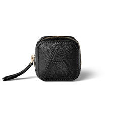 London AirPod Case in Black Pebble