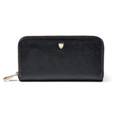 Continental Purse in Black Saffiano