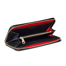 Continental Purse in Black Saffiano
