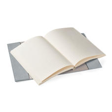 A5 Vegan Refillable Journal in Dark Grey AppleSkin™