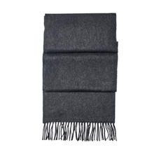 Pure Cashmere Scarf in Dark Grey