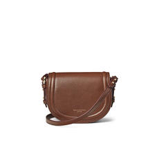 Small Stella Satchel in Chestnut Pebble