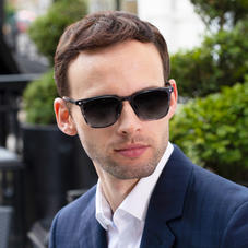 Biarritz Sunglasses in Obsidian Acetate