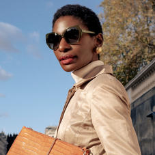 Ladies’ Sorrento Sunglasses in Olivine Acetate