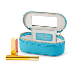 Handbag Tidy All in Bright Blue Saffiano