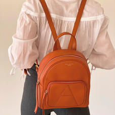Camera Backpack in Marmalade Pebble