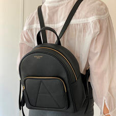 Camera Backpack in Black Pebble