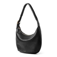 Alice Hobo in Black Pebble