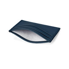 Slim Credit Card Case in Smooth Navy