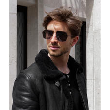 Men’s Maranello Sunglasses in Gun Metal