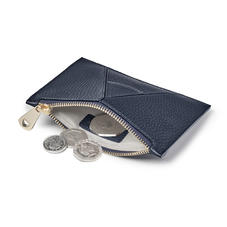 Small Essential 'A' Pouch in Navy Pebble