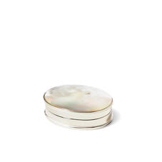 Sterling Silver Mother of Pearl Pill Box