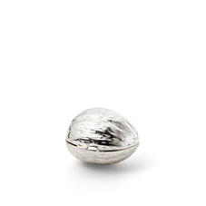 Sterling Silver Walnut Pill Box