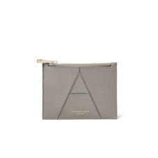 Small Essential 'A' Pouch in Warm Grey Pebble