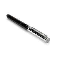 Rollerball Pen in Deep Shine Black Croc