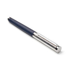 Rollerball Pen in Navy Pebble