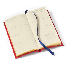 Aspinal Social Responsibility Diary in Bright Pink Saffiano