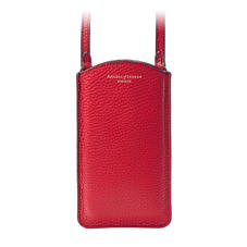 London Phone Case in Cherry Pebble