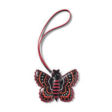 Butterfly Charm in Smooth Cherry