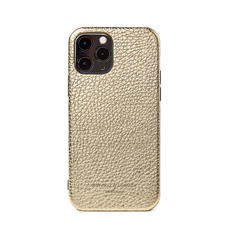iPhone 12 / 12 Pro Case in Champagne Pebble