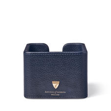 Memo Holder in Navy Pebble