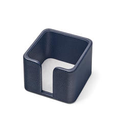 Memo Holder in Navy Pebble