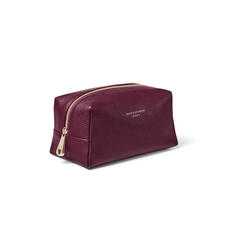 Medium London Case in Burgundy Pebble