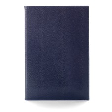 A4 Refillable Leather Journal in Navy Lizard