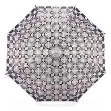 Ladies Marylebone Compact Umbrella in Monochrome