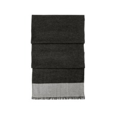 Essential Lightweight Cashmere Blend Scarf in Charcoal Grey