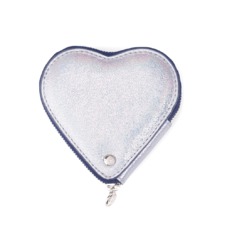 Heart Coin Purse in Smooth Shooting Star
