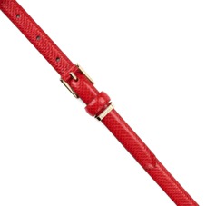Ladies Skinny Westbourne Belt in Berry Lizard