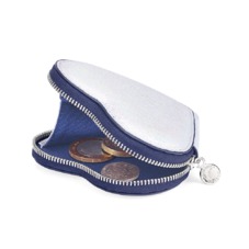 Heart Coin Purse in Smooth Shooting Star