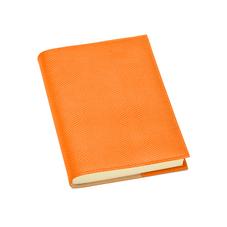 A5 Refillable Journal in Orange Lizard