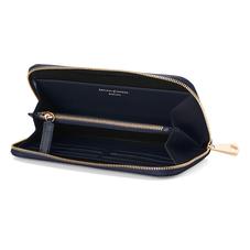Marylebone Purse in Navy Pebble