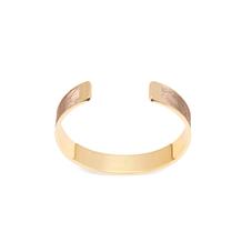 Cleopatra Skinny Cuff Bracelet in Rose Gold Snake Print
