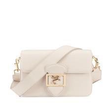 Pegasus Shoulder Bag in Smooth Ivory