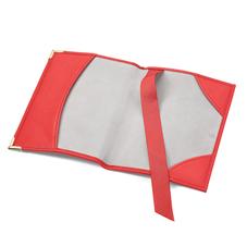 Passport Cover in Dahlia Saffiano