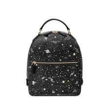 Constellation Backpack in Black Constellation Print