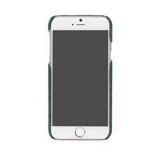 iPhone 7 Plus Leather Cover in Deep Shine Sage Small Croc