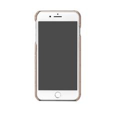 iPhone 7 Plus Leather Cover in Deep Shine Soft Taupe Croc