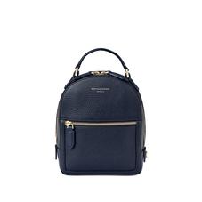 Micro Mount Street Backpack in Bluemoon Pebble