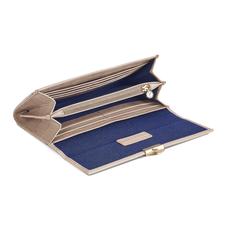 Mayfair Purse in Deep Shine Soft Taupe Croc