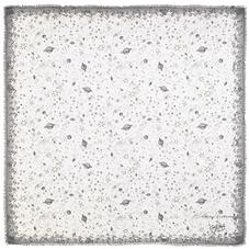Pegasus Constellation Cashmere Blend Scarf in Ivory (55