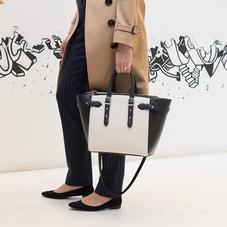 Midi Marylebone Tech Tote in Monochrome Mix