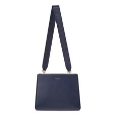 Small Ella Hobo in Bluemoon Pebble with Plain Strap