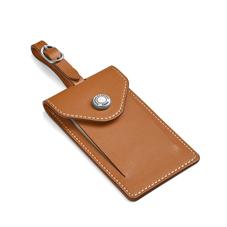 Aerodrome Luggage Tag in Smooth Tan