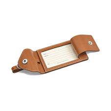Aerodrome Luggage Tag in Smooth Tan