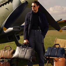 Aerodrome Long Weekender in Dark Brown Pebble